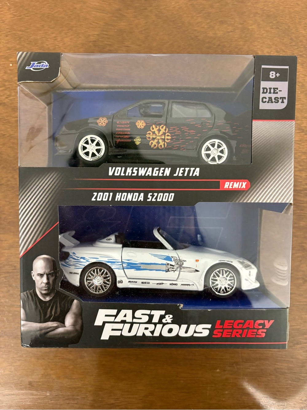 Fast & Furious Legacy Series 2001 Honda S2000 and Volkswagen Jetta